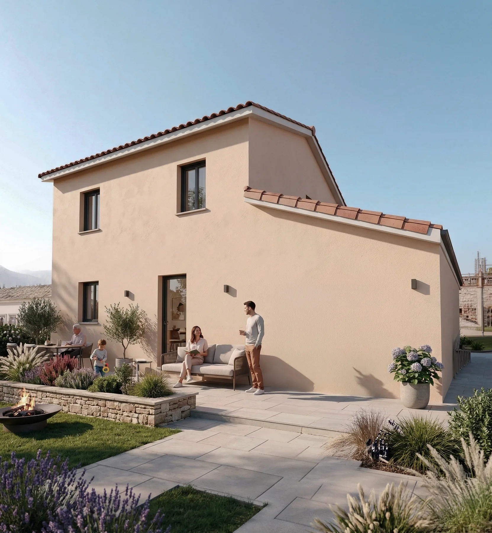 Maison individuelle construite par MCB à Meximieux